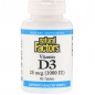  Natural Factors  D3 1000 ME 90 