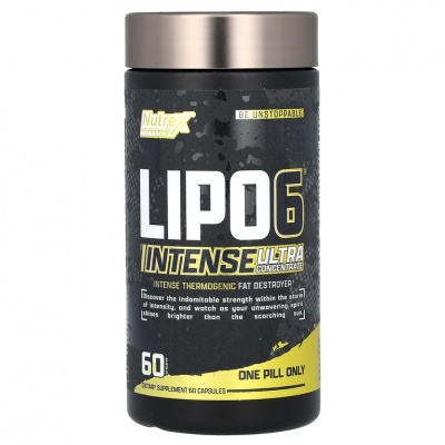  Nutrex Lipo-6 Black INTENSE Ultra Concentrate 60 