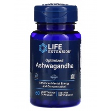 Специальный препарат Life Extension Optimized Ashwagandha 60 капсул