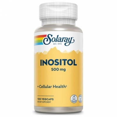 Витамины Solaray Inositol 500 мг 100 капсул