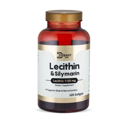 Лецитин Debavit Lecithin 1100 мг 120 капсул