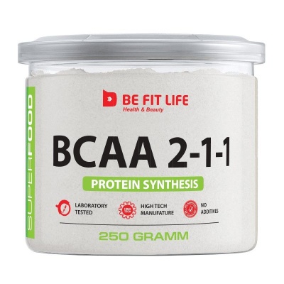Аминокислота BEFITLIFE BCAA 2:1:1 250 гр