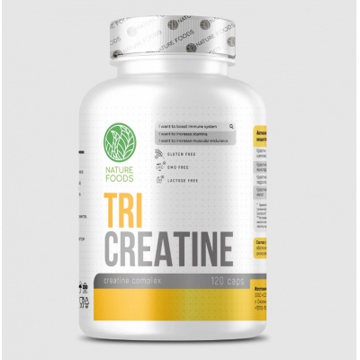 Креатин Nature Foods Tri Creatine 120 капсул